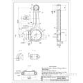 Bielle de connexion forgée pour Honda Acura Civic K20